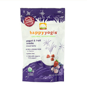 Happybellies 禧贝 香蕉芒果/草莓/混合浆果 溶溶豆28g 20元