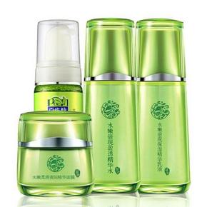 百雀羚 水嫩保湿盈透补水护肤四件套 69元