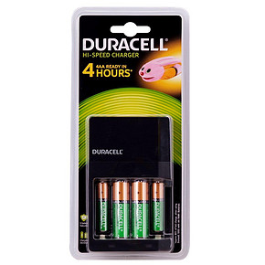 金霸王 CEF14 镍氢充电器套装(含4节充电电池) 69元包邮(79-10券)