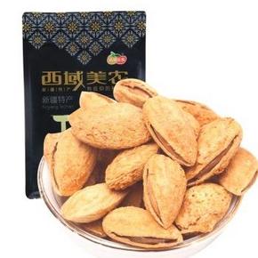 双重优惠：西域美农奶油味 巴旦木250g 折6.8元(26，1送1&99-50)