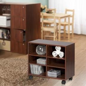 好事达 古韵六格带轮柜 59.5元(119，下单5折)