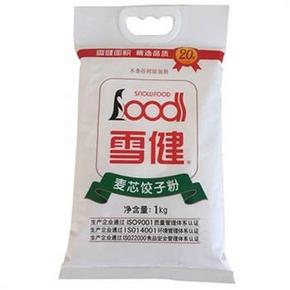 雪健 麦芯饺子粉1kg 1.9元
