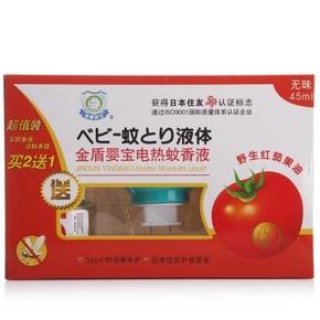 金盾婴宝 CanThink  蚊香液促销装45mlx2+送加热器+凑单品 25.9元(2件7折)