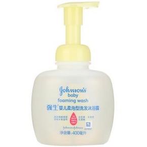强生(Johnson) 婴儿 无泪配方洗发沐浴露400ml 17元