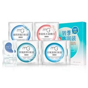 MG 美即 转季水润装 补水保湿清爽面膜6+眼膜2 24.5元(49，199-100)
