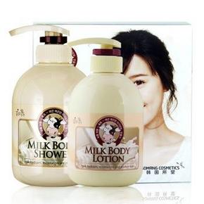 所望 沐浴露750ml+身体乳500ml+护手霜80ml+洗发水8ml 79元包邮