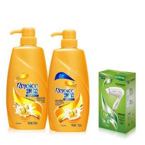 华东：飘柔 焗油护理洗发水750ml+精华素750ml +飞科电吹风 64.9元