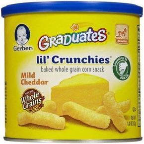 美国 Gerber 嘉宝 奶酪口味泡芙条 磨牙棒 42g 22元(3件包邮)