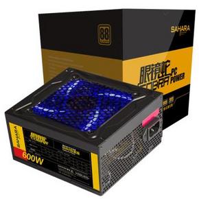 撒哈拉(SAHARA) 眼镜蛇800V玩家版 600W台式机电源 169元包邮