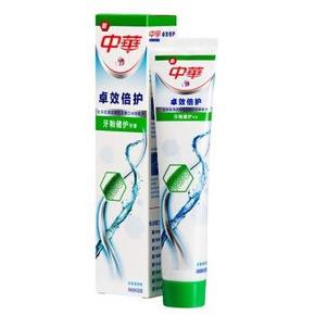 手机端：ZHONGHUA 中华 卓效倍护 牙釉健护牙膏180g 7.9元
