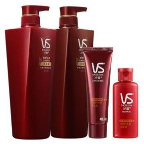 移动端：沙宣 VS 修护水养套装(洗发水500ml+润发乳500ml+送50ml+50ml) 44.5元(89，199-100)