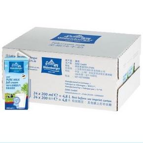手机端：欧德堡 超高温处理全脂纯牛奶200mlx24盒 德国进口 49.9元