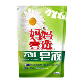 妈妈壹选 洗衣液 皂液 倍柔袋装 100g  1元