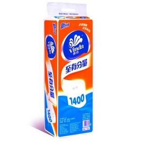 微信端：维达3层140g卷纸x10卷 x 4提 +160gx10卷x2提 92元(202-110)