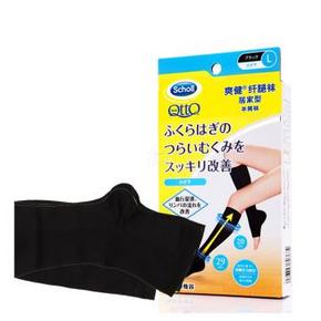 华南华中等妹纸福利：Scholl 爽健 QttO纤腿袜 居家型 半筒袜 14.9元