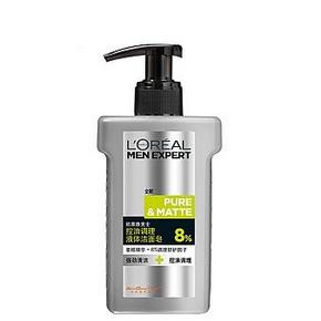 欧莱雅 男士控油调理液体洁面皂 150ml 29.9元包邮(34.9-5券)