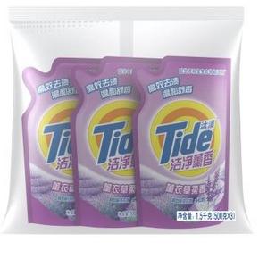 汰渍 洁净薰香洗衣液 500克*3连包  折9.9元（19.9，199-100）