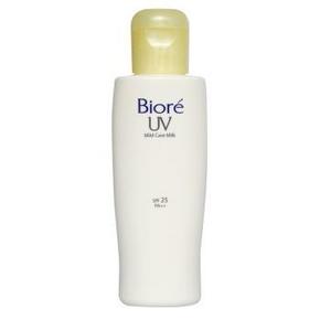 碧柔(Biroe) 温和防晒乳液SPF25  140ml x3瓶+维达湿巾10片 100元(200-100)