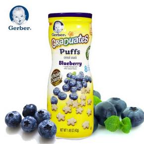 手机端：Gerber 嘉宝 星星泡芙饼干 42g  19.9元包邮(限购2件)