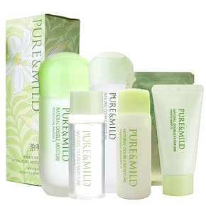 泊美 植物倍水润系列 基础护肤套装 105元(205-100)