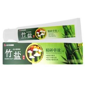 LG竹盐 精研卓效 牙膏130g 9.9元(可119-40)