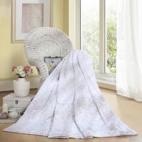 安睡宝（somerelle）纤云印花双人夏凉被 晓风 200*230cm  79元