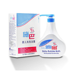 sebamed 施巴 婴儿泡泡浴露500ml 88元包邮