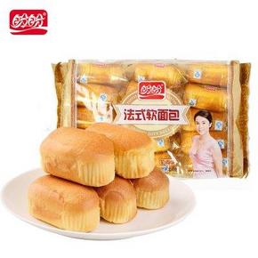 手机端：盼盼 法式软面包 奶香味300g/袋 4.9元