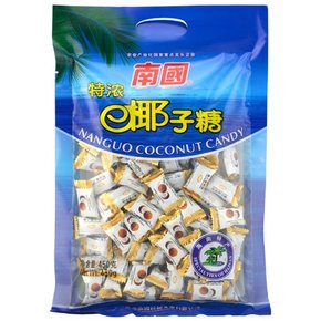 南国 特浓椰子糖450g 12.5元(25，199-100)