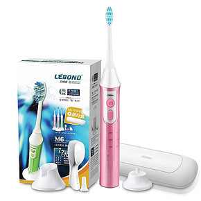 Lebond力博得 M6升级版声波电动牙刷(萤石粉 含便携盒) 179元