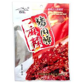 蜀道香 麻辣猪肉脯 100g 4.9元(9.9，99-50)