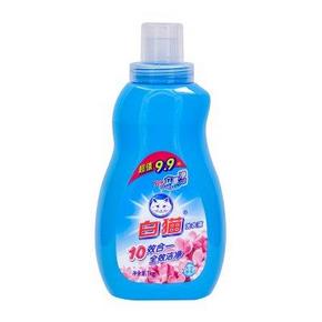 白猫 10效合一洗衣液 风信馨香型1kg 5.9元