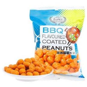 马来西亚进口 莎顿（southern）烧烤味花生豆 70g 1.9元（满8件8.8折）