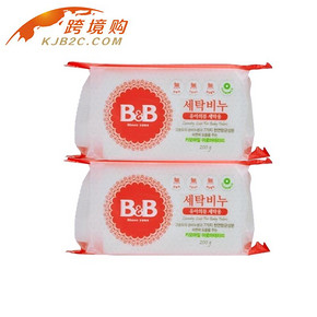 韩国原装 保宁 洋甘菊婴儿皂 2块装 11.6元包邮(26.6-15)