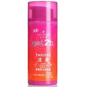 卷发必备：施华蔻 got2b 迷浪盈卷弹力素乳液100ml 19.9元