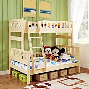 酷漫居 实木子母床 双层高低床 1.2米 2080元包邮(2280-200券)