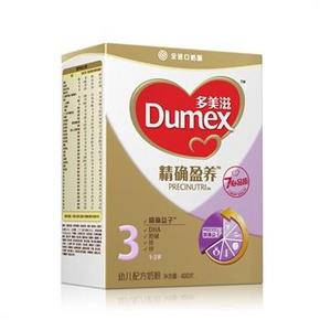 西南：多美滋 精确盈养幼儿配方3段奶粉 400g盒 39元