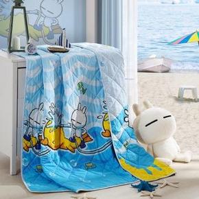 罗莱 兔斯基 乐享水世界双人加大夏被180x225cm+凑单品 104元(204-100)