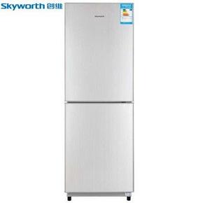 部分地区：创维(Skyworth) BCD-203  双门冰箱(拉丝银) 203L 818元