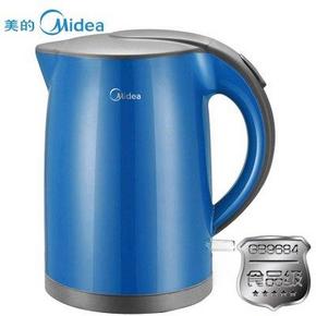 美的（Midea）WH517E2g 双层隔热全钢电水壶 1.7升 69元包邮