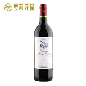 罗莎 法国进口 奥肯城堡 干红葡萄酒 750ml 29.9元（日常99元）