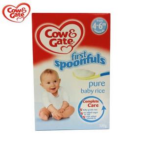 手机端：英国牛栏 婴儿原味米糊100g    29.9包邮