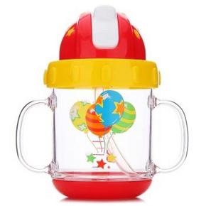 乐儿宝 BB305D 儿童带手柄吸管防漏学饮水杯180ml 18元(可99-20)