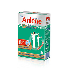 Anlene 安怡 金装高钙低脂配方奶粉350g 19元