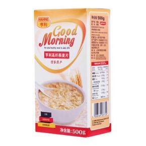 白菜价：HAHNE 亨利 高纤燕麦片 500g/盒 德国进口 0元(限购1件)