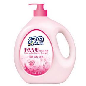 手机端：绿伞 手洗内衣洗衣液1kg 9.9元包邮