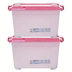 Citylong 禧天龙 大号环保塑料加厚收纳箱 58Lx2件 99元包邮