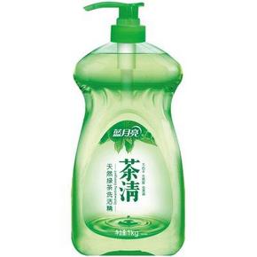 蓝月亮 茶清天然 绿茶洗洁精 1kg/瓶 9.9元(18.8，下单5折)
