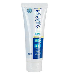 新低价：日本制造 MEISHOKU 明色 保湿美白洗面奶100g 9.9元