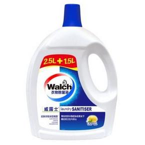 威露士 衣物除菌液 2.5L送1.5L 20.9元(39.9，199-90)
